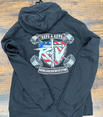 Reps4Vets Hoodie (Full Color Logo)