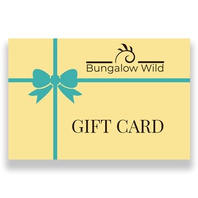 Bungalow Wild Gift Card