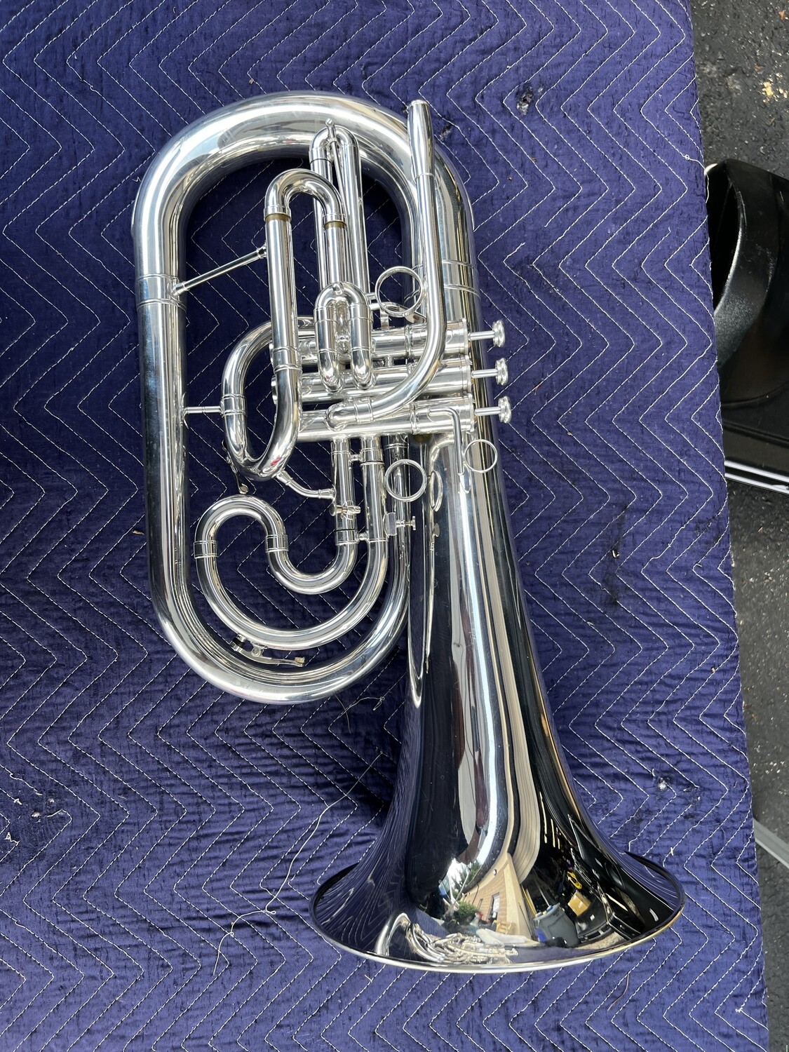 Jupiter Quantum Marching Bb Euphonium, Model JEP1100MS, Serial Number VC04616