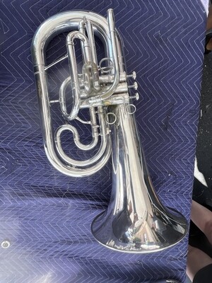Jupiter Quantum Marching Bb Euphonium, Model JEP1100MS, Serial Number RC03930