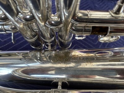 Jupiter Quantum Marching Bb Euphonium, Model JEP1100MS, Serial Number VC04672