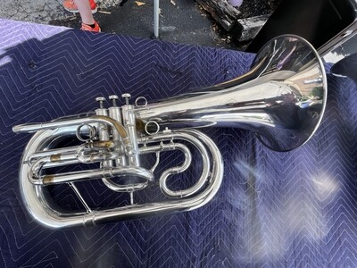 Jupiter Quantum Marching Bb Euphonium, Model JEP1100MS, Serial Number P33810