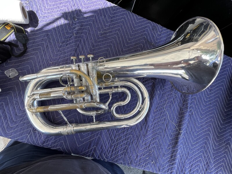 Jupiter Quantum Marching Bb Euphonium, Model JEP1100MS, Serial Number P33823