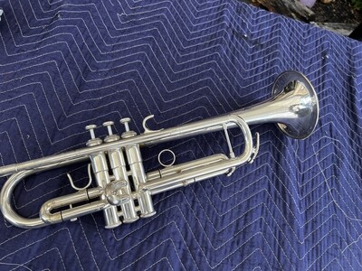 Jupiter XO 1602S-LTR Professional Bb Trumpet, Silver Plated, Serial Number WA14717