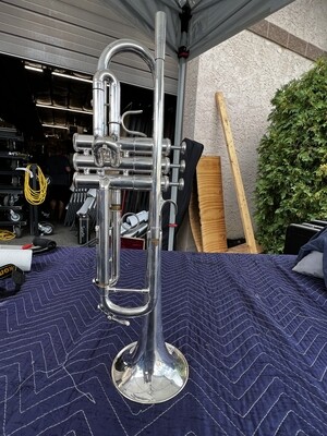 Jupiter XO 1602S-LTR Professional Bb Trumpet, Silver Plated, Serial Number WA14718