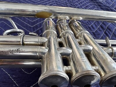 Jupiter XO 1602S-LTR Professional Bb Trumpet, Silver Plated, Serial Number WA14717