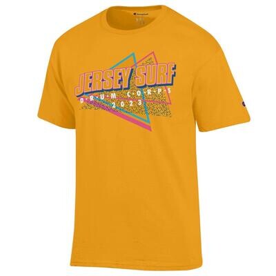 Gold Retro tee