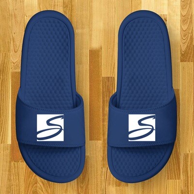 Surf Logo on Blue Slides
