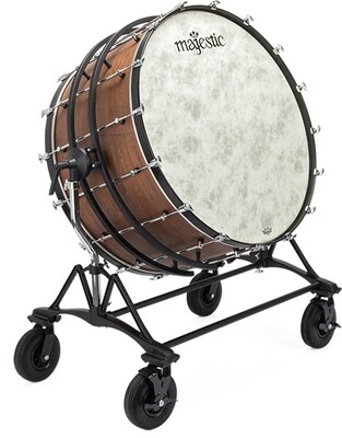 Majestic Prophonic 40x22 Concert Bass Drum w/Field Frame