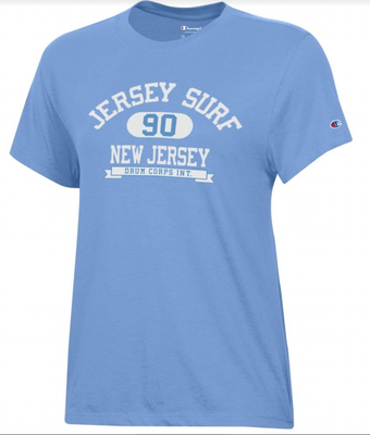 Women's Short Sleeve Tee - Light Blue