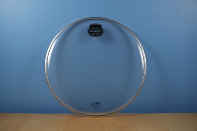 Clear Drumheads w/Logo