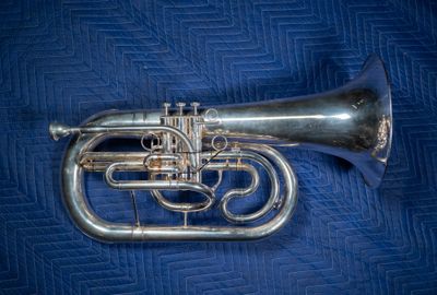 Jupiter Quantum Marching Bb Euphonium, Model JEP1100MS, Serial Number VC02128