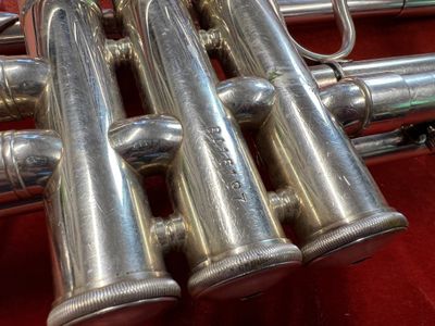 Jupiter XO 1602S-LTR Professional Bb Trumpet, Silver Plated, Serial Number BA16197