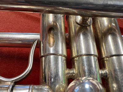 Jupiter XO 1602S-LTR Professional Bb Trumpet, Silver Plated, Serial Number BA15127