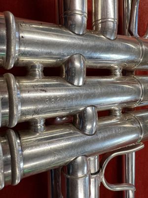 Jupiter XO 1602S-LTR Professional Bb Trumpet, Silver Plated, Serial Number WA06289