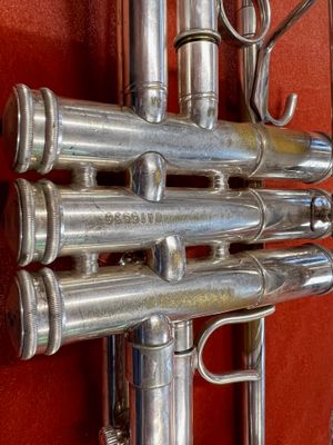 Jupiter XO 1602S-LTR Professional Bb Trumpet, Silver Plated, Serial Number WA15536