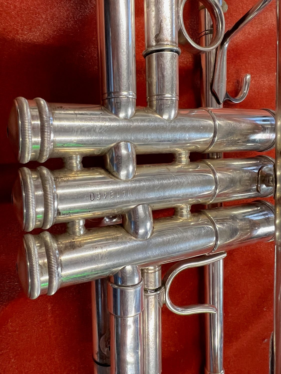 Jupiter XO 1602S-LTR Professional Bb Trumpet, Silver Plated, Serial Number WA19460