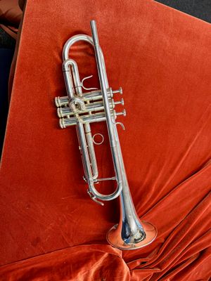Jupiter XO 1602S-LTR Professional Bb Trumpet, Silver Plated, Serial Number WA24245