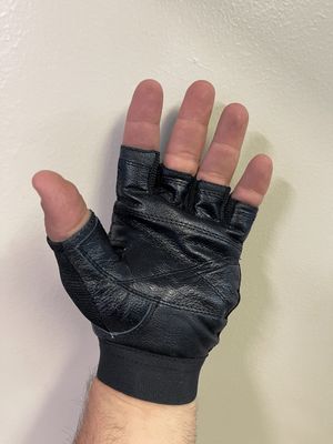 Fingerless Color Guard Gloves - Black