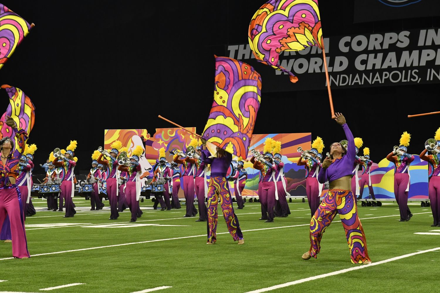 Surfadelic 70's Flower Flag