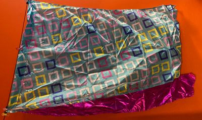 Jersey Boys Turquoise Squares Flag