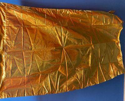 Gold Lame Flag