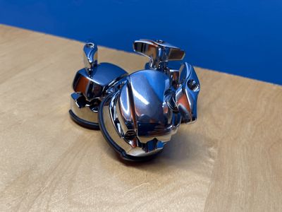 Floor Tom Leg Mounts - 3 Pack - Chrome