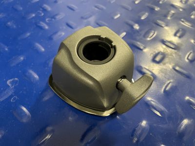Bass Drum Tom Mount Holder - Gun Metal Grey