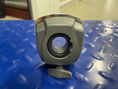 Bass Drum Tom Mount Holder - Gun Metal Grey