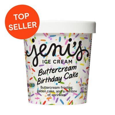 Jeni&#39;s Buttercream Birthday Cake Pint