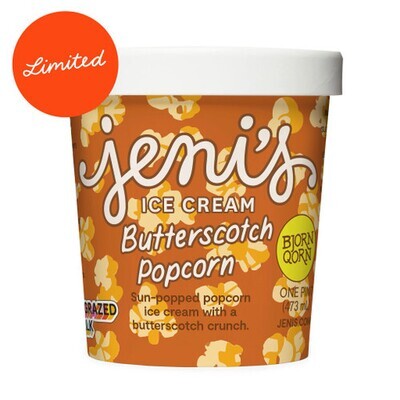 Jeni&#39;s Butterscotch Popcorn Pint