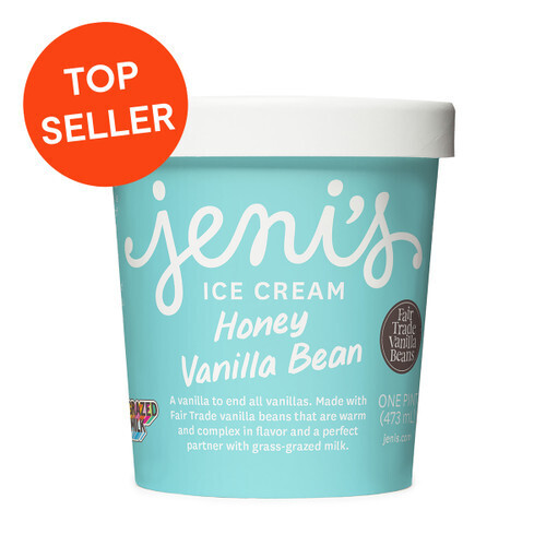 Jeni&#39;s Honey Vanilla Bean Pint