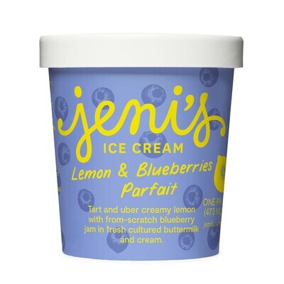 Jeni&#39;s Lemon And Blueberries Parfait Pint