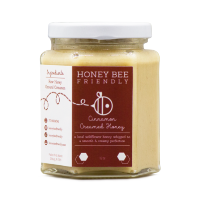 Honey Bee Friendly Cinnamon Creamed Honey