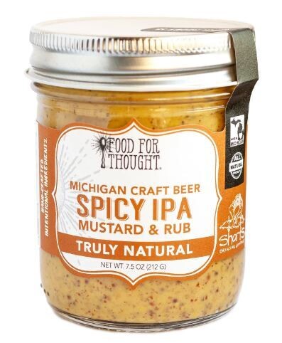 Food For Thought Spicy IPA Mustard