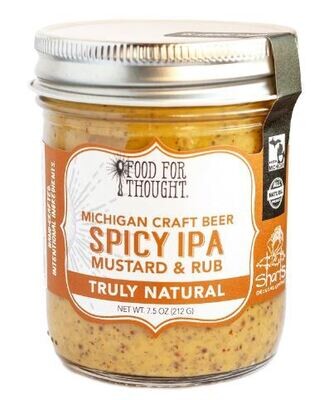 Food For Thought Spicy IPA Mustard