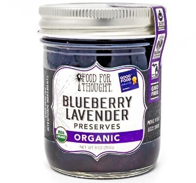 Food For Thought Blueberry Lavender Preserves