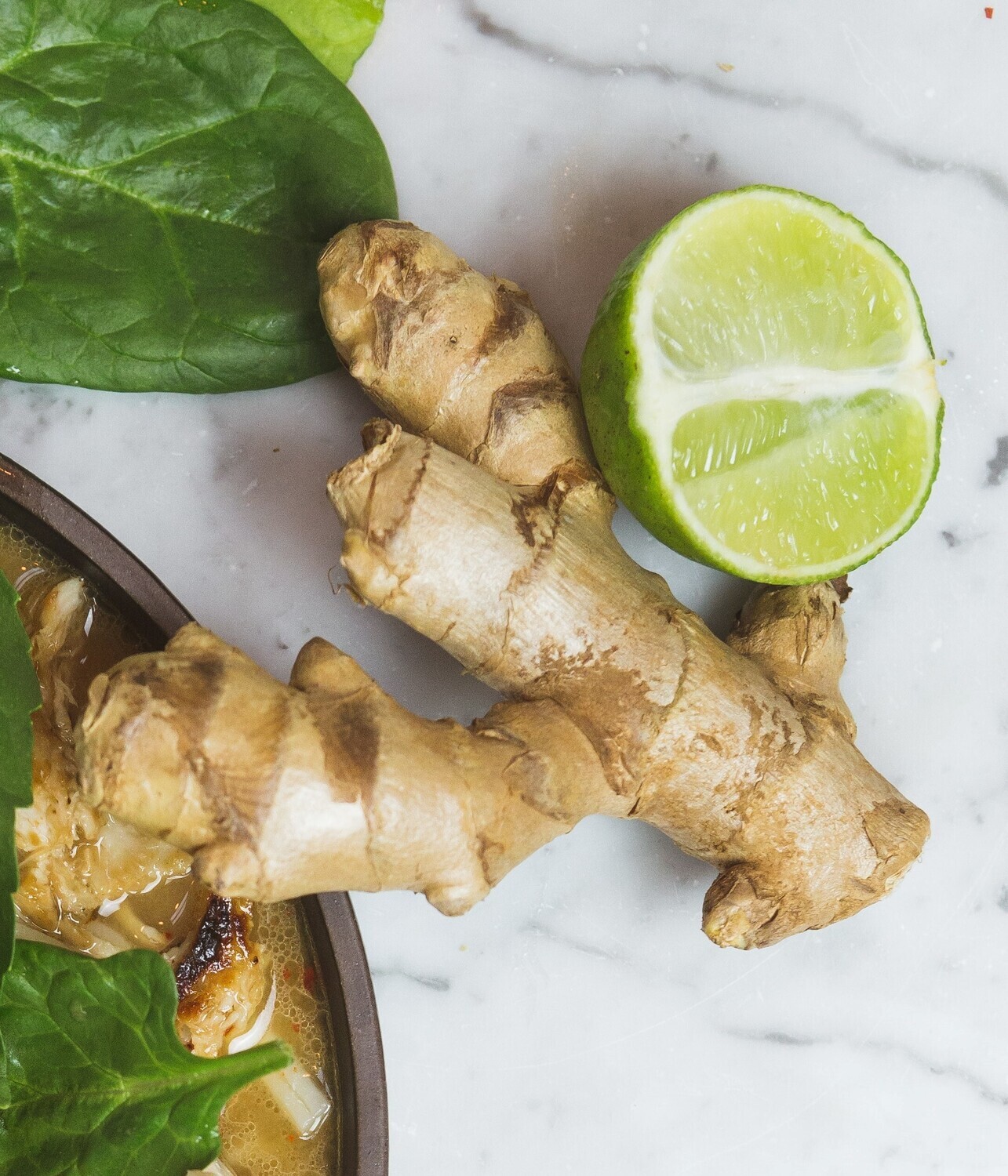Kaffir Lime Ginger Vinegar