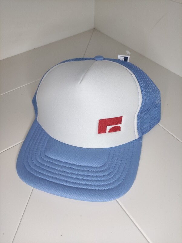 Cappellino Trucker con logo ricamato &quot;Milk zoo&quot; colore carta da zucchero
