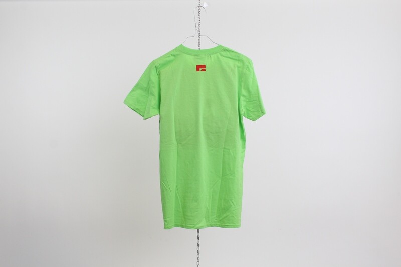 T-shirt 100% cotone logo MILK ZOO colore verde
