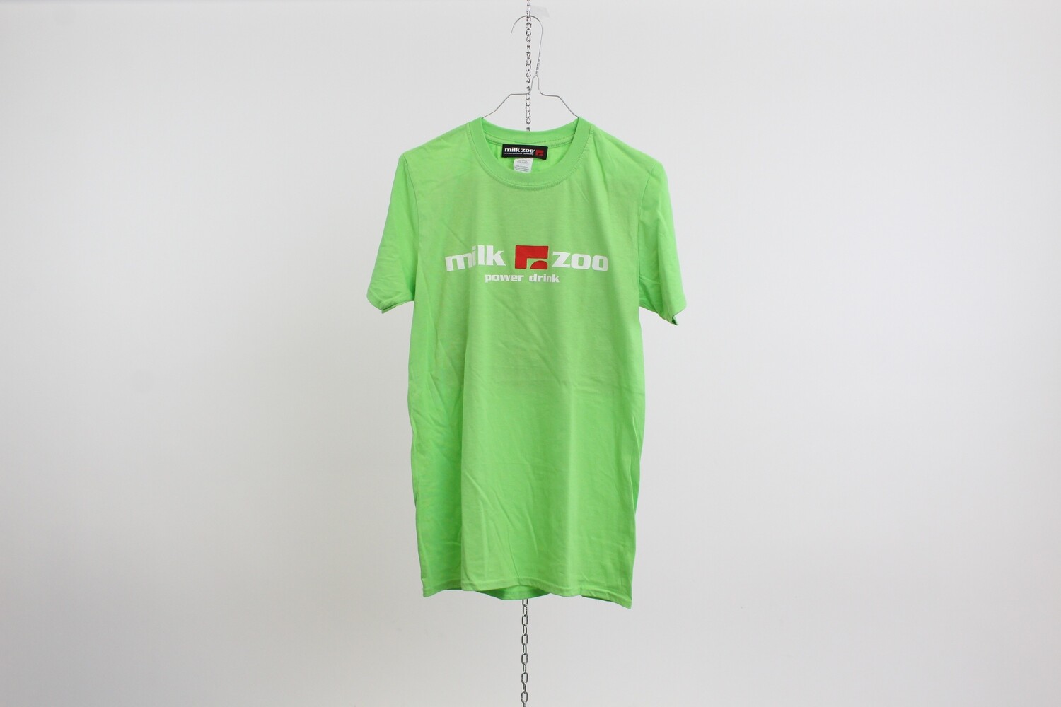 T-shirt 100% cotone logo MILK ZOO colore verde