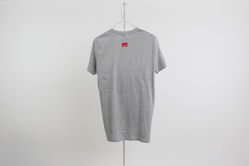 T-shirt 100% cotone logo MILK ZOO colore grigio