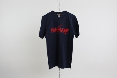 T-shirt 100% cotone logo PANINARO colore blu scuro
