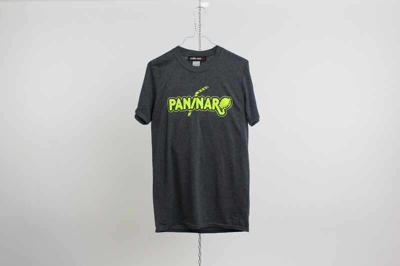 T-shirt 100% cotone logo PANINARO colore grigio scuro