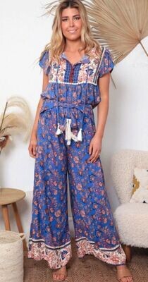 Wide Leg Boho Pants