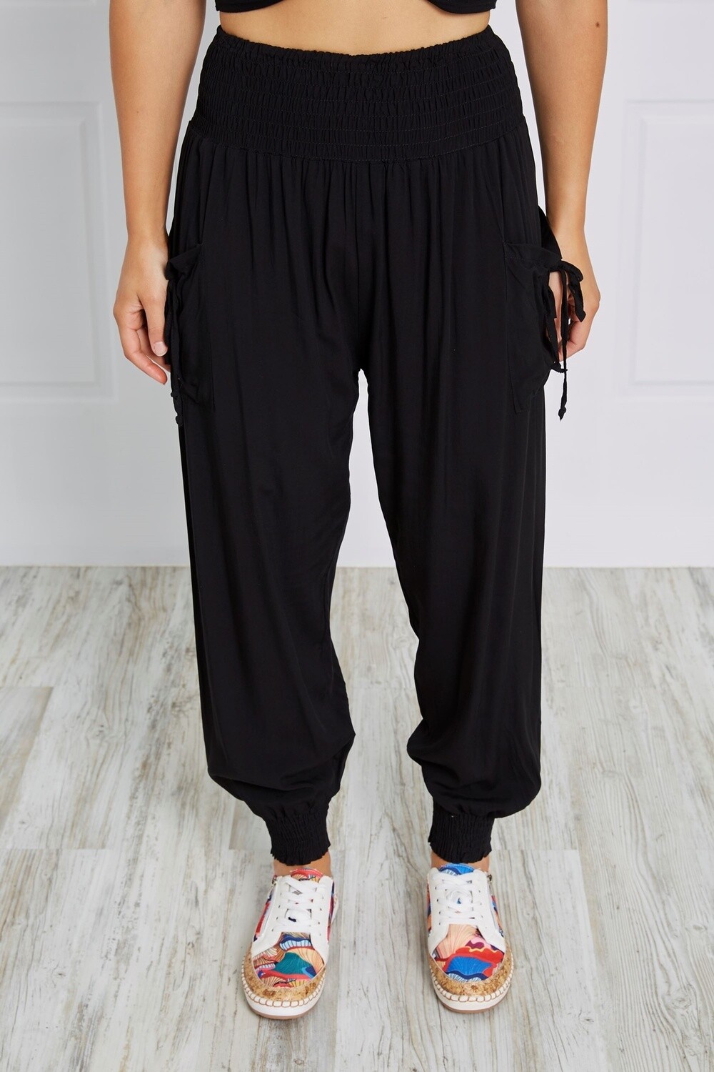 Black Harem Pant