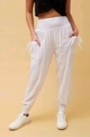 Harem Pants White
