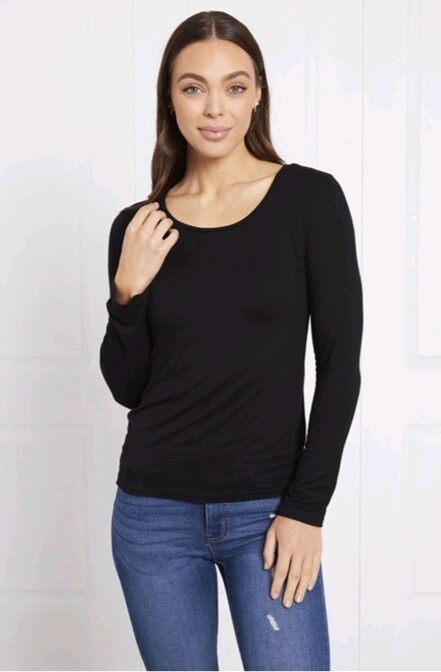 Long Sleeve Base Layer Black
