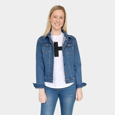 Stretchy Denim Jacket