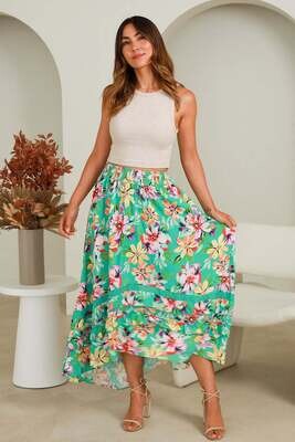 Raya Low High Skirt